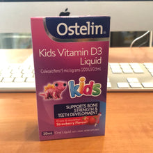 Load image into Gallery viewer, Ostelin Kids Vitamin D3 Liquid