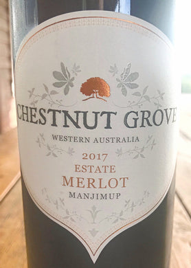 Chestnut Grove Estate Merlot 2017 Manjimup