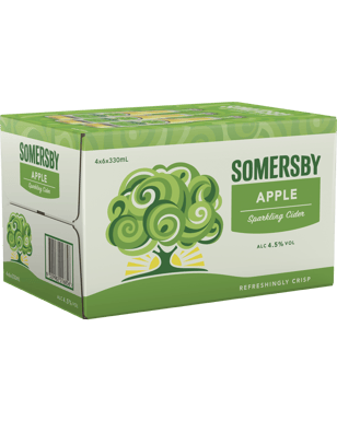 SOMERSBY APPLY CIDER Apple Cider Cans 10 Pack 375mL