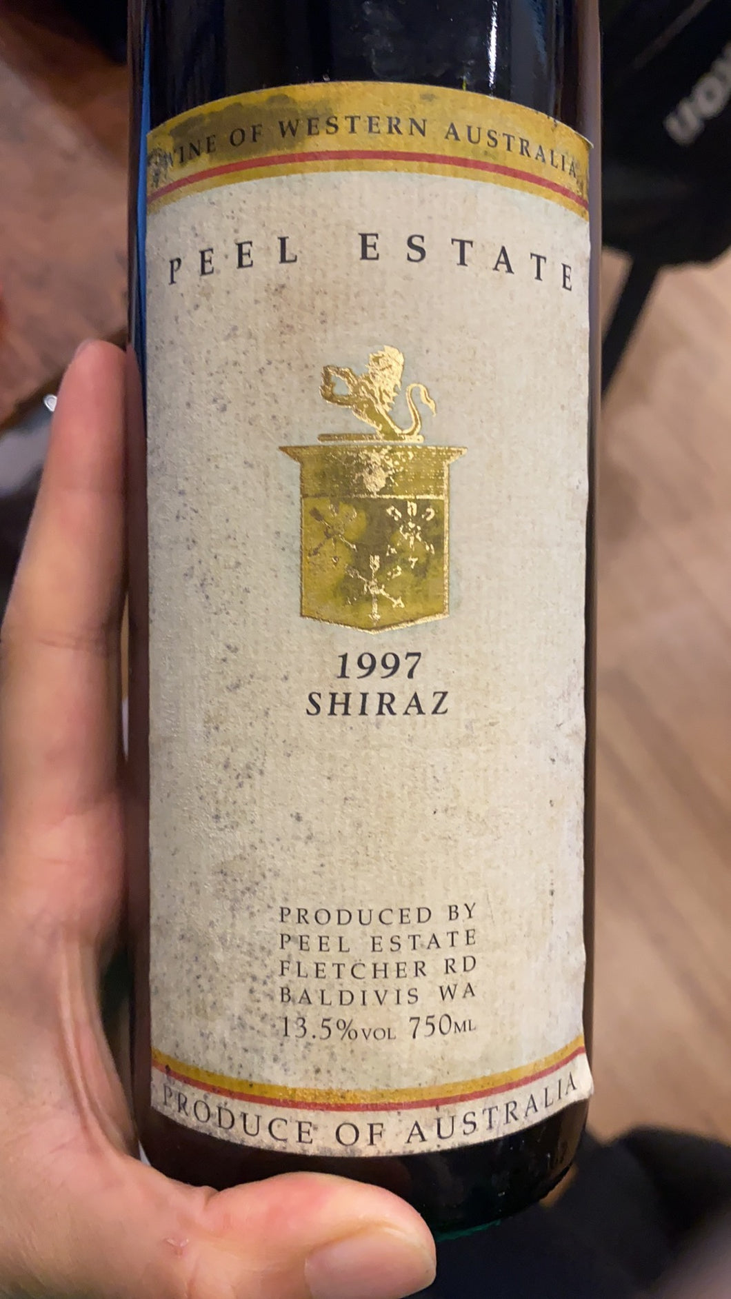 Peel Estate Shiraz 1998/1997
