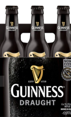 Guinness Draught Bottle 330mL