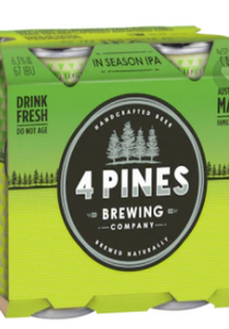 4 Pines In Season IPA Cans 375mL