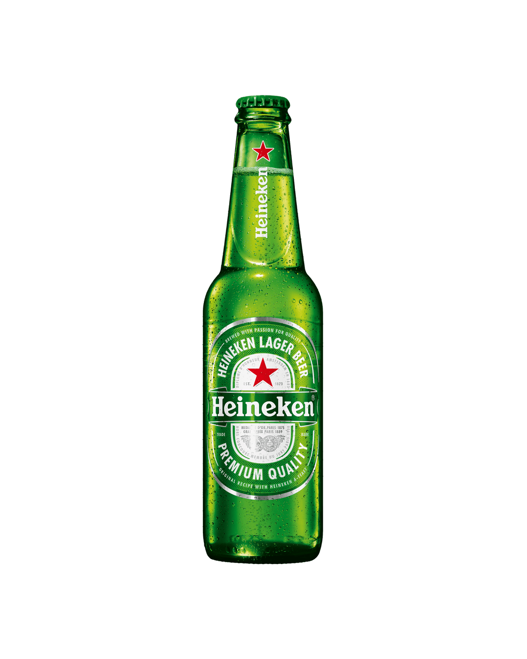 Heineken Lager 330ml Bottles - 6 Pack
