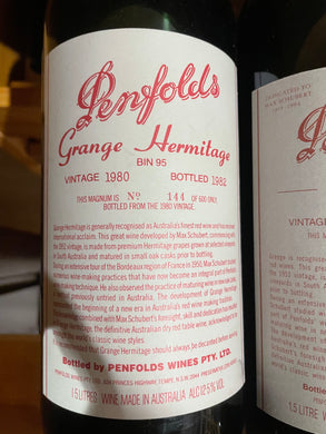 1980 Penfolds Grange Magnum