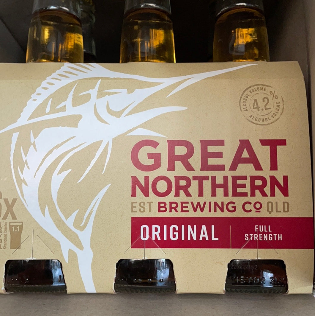 Great northern 6 bottle/pack