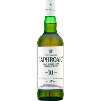 LAPHROAIG Aged 10 yrs Islay single malt scotch whisky